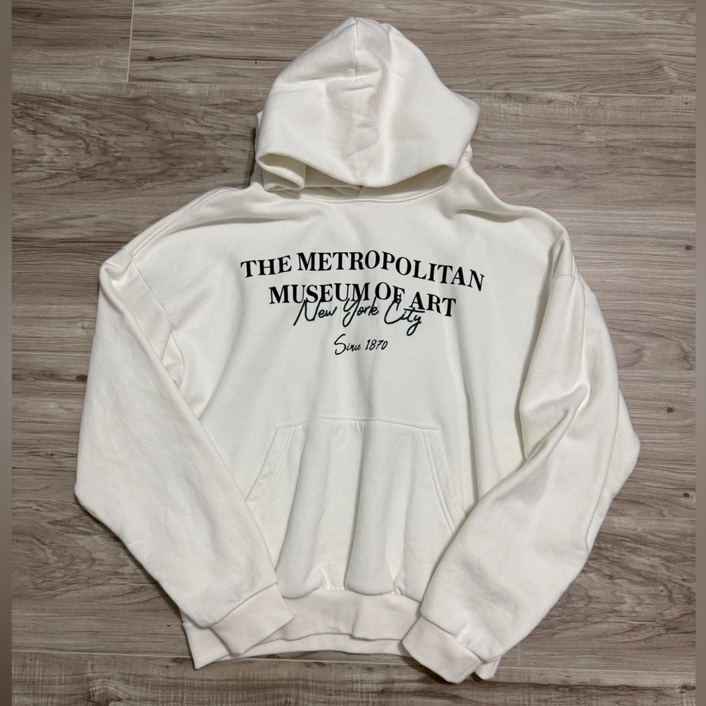 PacSun Off-White Pullover The MET Hoodie